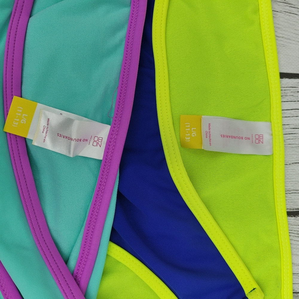 2 Nwt No Boundaries Bikinis,Size L - image 3